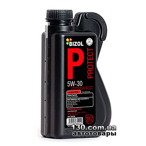 Моторное масло синтетическое Bizol Protect 5W-30 — 1 л