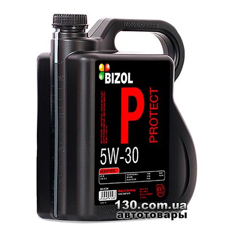 Моторне мастило синтетичне Bizol Protect 5W-30 — 4 л