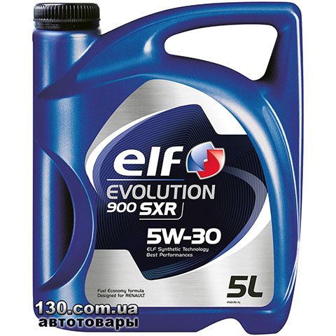 ELF Evolution 900 SXR 5W-30 — моторное масло синтетическое — 5 л