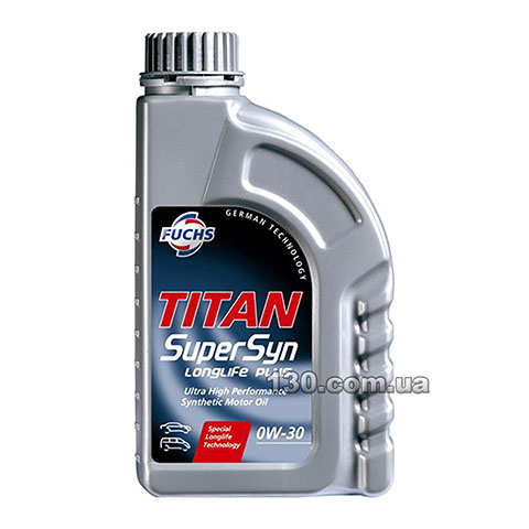 Fuchs Titan SuperSyn LongLife Plus 0W-30 — моторное масло синтетическое — 1 л