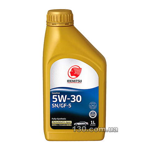 Моторное масло синтетическое Idemitsu SAE 5W-30 — 1 л