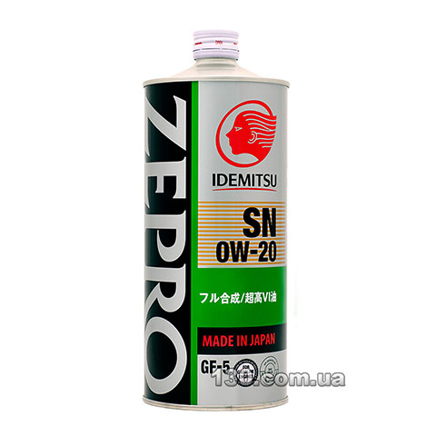 Моторное масло синтетическое Idemitsu Zepro Ecomedalist SAE 0W-20 — 1 л
