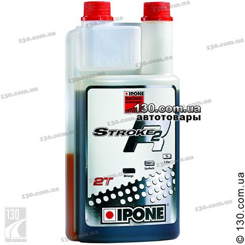 Моторне мастило синтетичне Ipone Stroke 2 R Racing — 1 л для 2-тактних мотоциклів