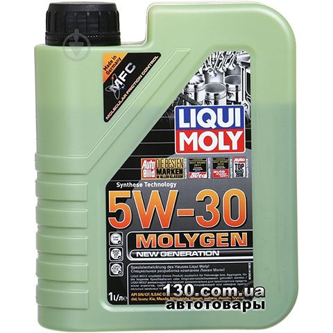 Моторное масло синтетическое Liqui Moly Molygen New Generation 5W-30 — 1 л