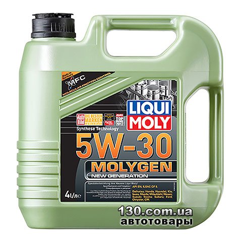 Моторное масло синтетическое Liqui Moly Molygen New Generation 5W-30 — 4 л