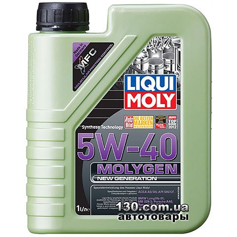 Моторное масло синтетическое Liqui Moly Molygen New Generation 5W-40 — 1 л