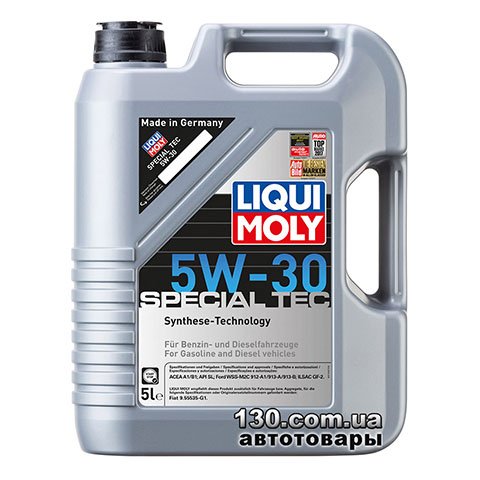 Моторное масло синтетическое Liqui Moly Special TEC 5W-30 — 5 л