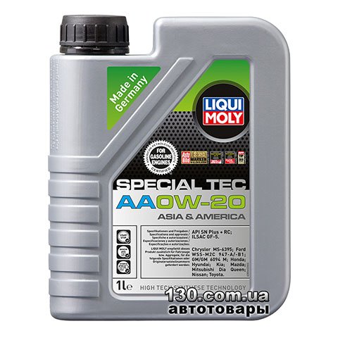 Liqui Moly Special TEC AA 0W-20 — моторне мастило синтетичне — 1 л