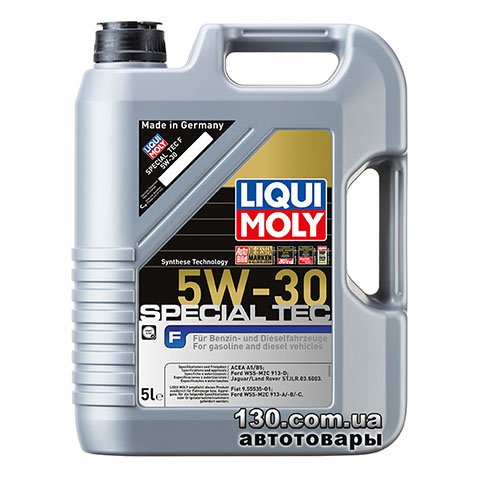 Моторное масло синтетическое Liqui Moly Special TEC F 5W-30 — 5 л