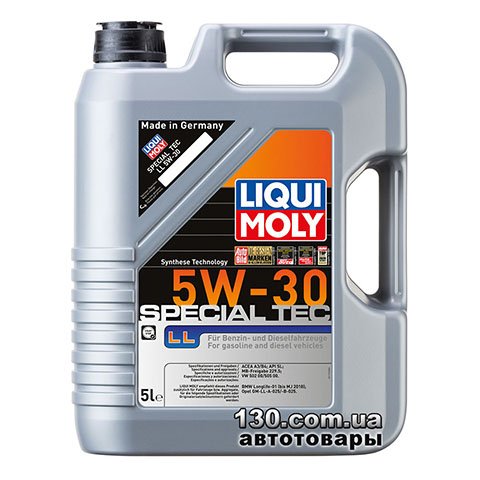 Liqui Moly Special TEC LL 5W-30 — моторное масло синтетическое — 5 л