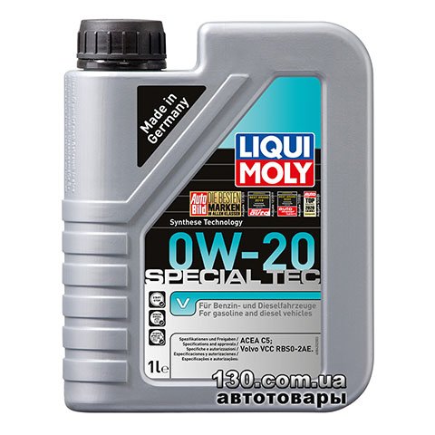 Моторное масло синтетическое Liqui Moly Special TEC V 0W-20 — 1 л