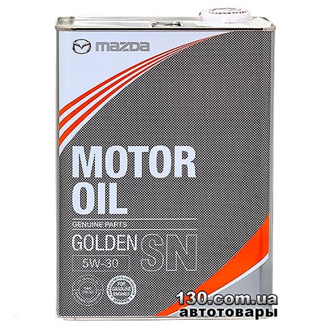 Моторное масло синтетическое Mazda Golden Motor Oil 5W-30 — 4 л