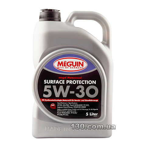 Моторне мастило синтетичне Meguin Surface Protection SAE 5W-30 — 5 л
