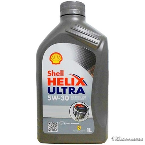 Моторное масло синтетическое Shell Helix Ultra 5W-30 — 1 л