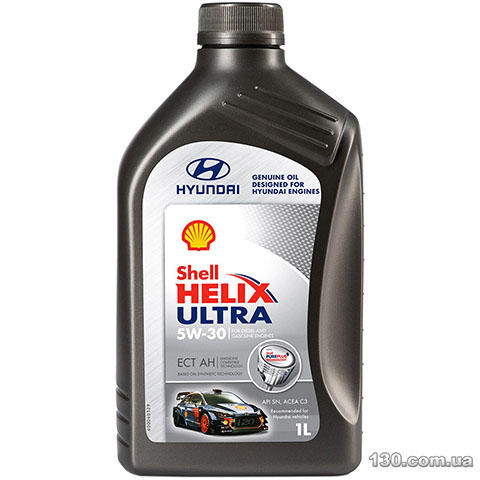 Моторное масло синтетическое Shell Helix Ultra ECT C3 AH Hundai 5W-30 — 1 л