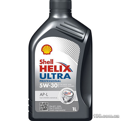 Shell Helix Ultra Professional AR-L 5W-30 — моторное масло синтетическое — 1 л