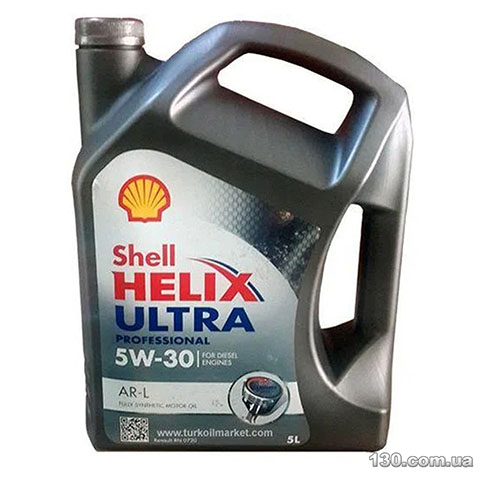 Shell Helix Ultra Professional AR-L RN17 5W-30 — моторне мастило синтетичне — 5 л