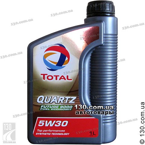 Моторное масло синтетическое Total Quartz Future 9000 5W-30 — 1 л для легковых автомобилей