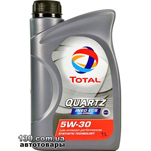 Моторное масло синтетическое Total Quartz INEO ECS 5W-30 — 1 л