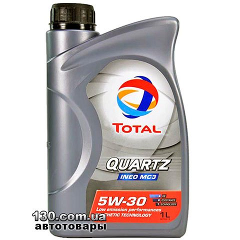 Моторное масло синтетическое Total Quartz INEO MC3 5W-30 — 1 л