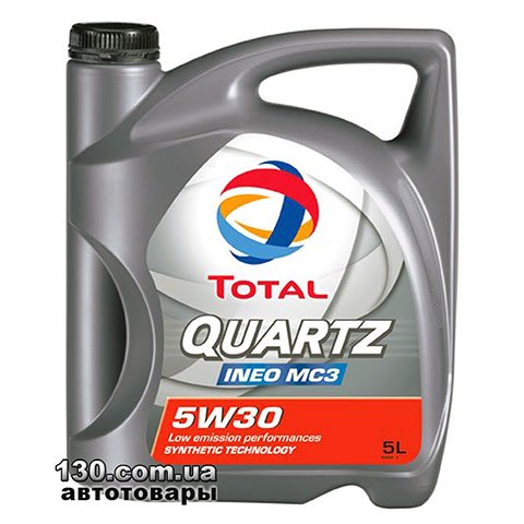 Total Quartz INEO MC3 5W-30 — моторное масло синтетическое — 5 л