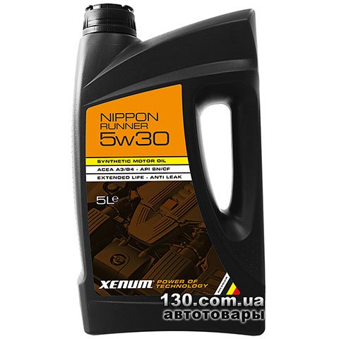 Моторное масло синтетическое XENUM NIPPON Runner 5W30 — 5 л