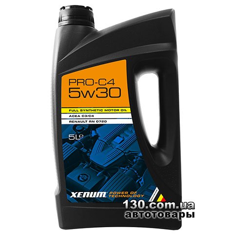 Моторное масло синтетическое XENUM PRO-C4 5W30 — 5 л