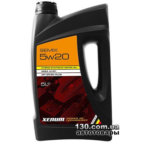 Моторное масло синтетическое XENUM SEMIX 5W20 — 5 л