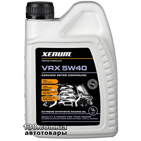 Synthetic motor oil XENUM VRX 5W40 — 1 l