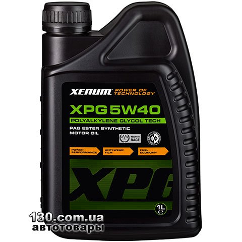 XENUM XPG 5W50 — synthetic motor oil — 1 l