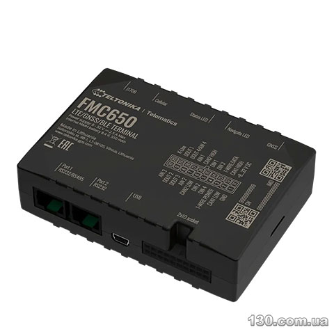 Автомобильный GPS трекер Teltonika FMC650