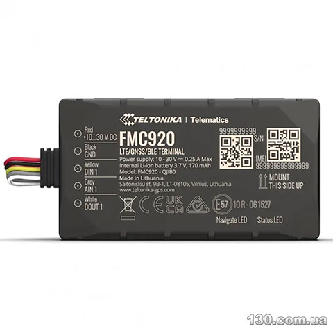 Автомобильный GPS трекер Teltonika FMC920
