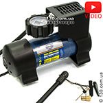Tire inflator Alca 207 000 180W High Power with pressure gauge