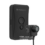Нагрудний відеореєстратор Transcend DrivePro Body 52 (TS32GDPB52A) 32 ГБ пам'яті, Wi-Fi, виносна камера