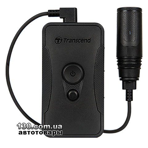 Нагрудний відеореєстратор Transcend DrivePro Body 60 (TS64GDPB60A) 64 ГБ пам'яті, з GPS, Wi-Fi та WDR