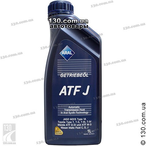 Трансмиссионное масло Aral ATF J — 1 л