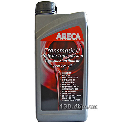 Трансмиссионное масло Areca TRANSMATIC U — 1 л