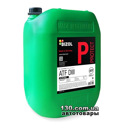 Трансмиссионное масло Bizol Protect ATF DIII — 20 л