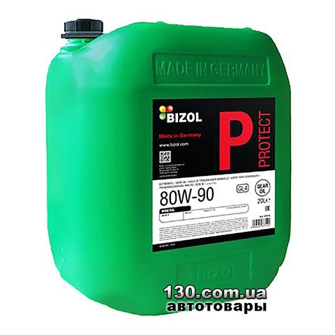 Bizol Protect Gear Oil GL4 80W-90 — трансмиссионное масло — 20 л