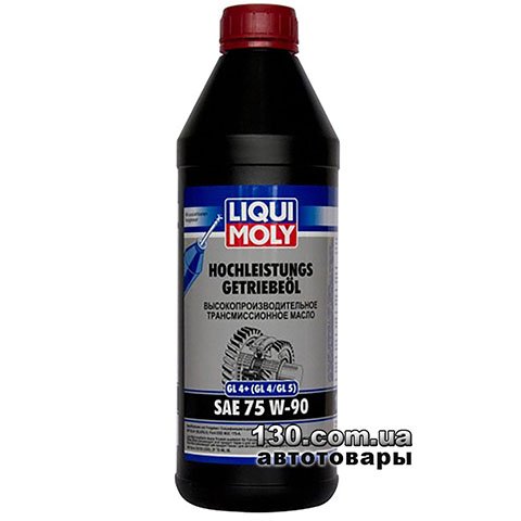 Трансмиссионное масло Liqui Moly Hochleistungs-getriebeoil Gl4+ (gl4/gl5) Sae 75w-90 1 л