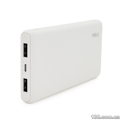 Повербанк Ttec 2BB171B 10000 mAh, Output: 2USB/microUSB, 20W, White