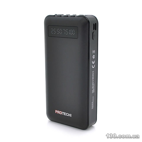 Power bank Ttec 2BB183S 10000 mAh, Output: 2*USB + Type-C, 20W, Black, Q30