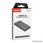 Повербанк Ttec XL 15000 mAh, Output: 2*USB + Type-C, 20W, Gray, Q20