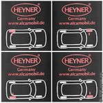 Чехлы для колес HEYNER Auto WheelStar PRO 735000 (4 шт.)
