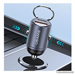 Car charger Usams US-CC206 C38 PD30W A+C Dual Ports Fast Charging Invisible Ring Car Charger tarnish CC206CC01
