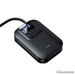 Компрессор автомобильный (насос) Usams US-ZB215 Mini Car Air Pump 5000mAh Black CQBZB21501