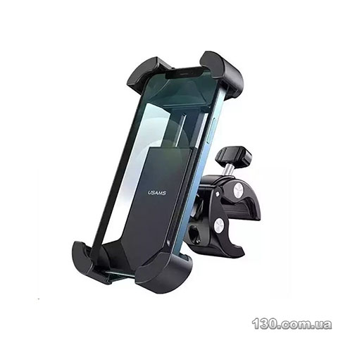 Держатель мобильного Usams US-ZJ064 Cycling Shockproof Phone Holder Black ZJ064ZJ01