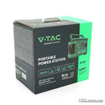 Портативна зарядна станція V-TAC VT-606 500W, (26.2Ah/21.6V 568Wh) (275x170x200) 5.4kg