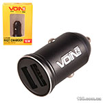 Автомобильное зарядное устройство VOIN C-31203BK 2USB (12/24V - 5V 3,1A)