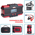 Автономное пуско-зарядное устройство (джамп-стартер) VOIN JS-600 12000mAh/44,4Wh/12V START-300A/600A/фонарь